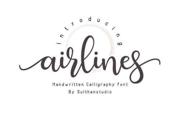 Airlines: A Font with Vintage Soul and Modern Versatility