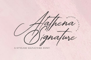 Alathena Signature: A Font That Feels Handwritten