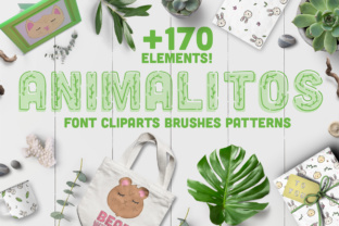 Animalitos BUNDLE, +170 Elements! A Handmade Creative Toolkit