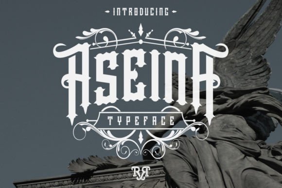 Aseina: The Gothic Blackletter Font for Bold, Memorable Design