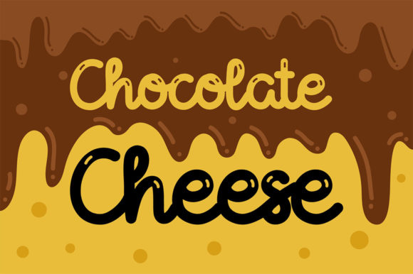 Chocolate Cheese: A Friendly Handwritten Font for Creative Projects