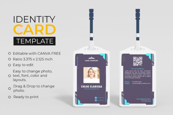 Create Polished Corporate ID Cards Instantly with a Canva Template