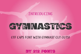 Exploring the Gymnastics Display Font for Creative Projects