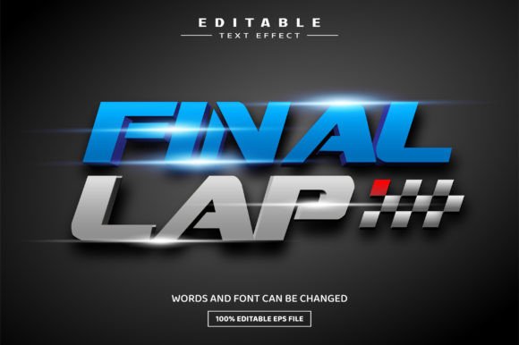 Final Lap 3D Editable Text Effect: Your New Secret Weapon