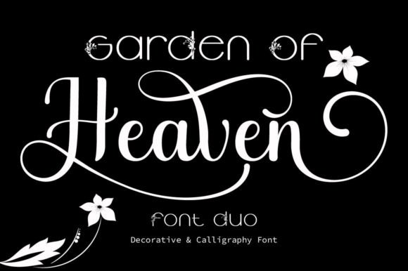 Garden of Heaven: A Font Pairing for Organic Branding
