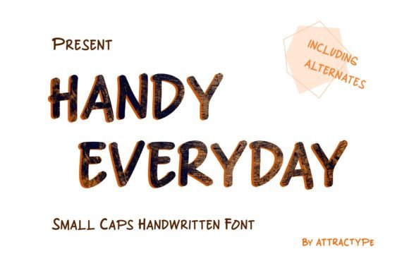 Handy Everyday: A Fresh Take on Handwritten Fonts