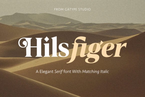 Hilsfiger: A Playful Serif for Modern Designers