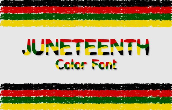 Juneteenth Font: A Bold Display Typeface for Cultural Design