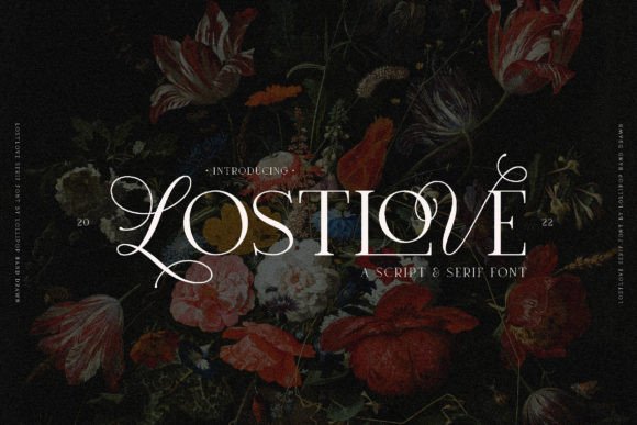 Lost Love Font: A Serif for Modern Luxury Design