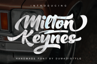 Milton Keynes: The Bold Handwritten Font for Impactful Design