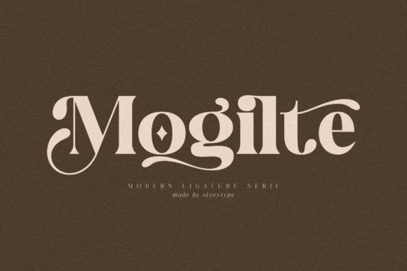 Mogilte: The Serif Font That Balances Timeless Class with Modern Edge
