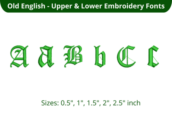 Old English Font ABC: A Bold Choice for Distinctive Branding