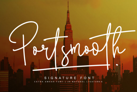 Portsmooth: A Handwritten Font That Feels Both Timeless and Modern