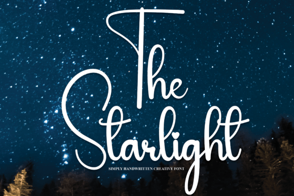 The Starlight Font: Your Go-To for Friendly, Handwritten Style