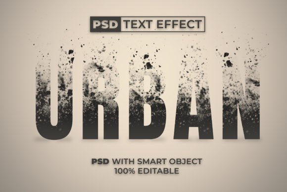 Urban Text Effect Dispersion Style: Instant Creative Impact